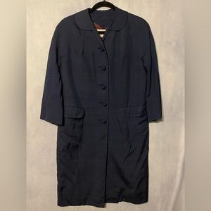 Vintage 70s Retro Neiman Marcus Women’s Medium Long Blazer Jacket ILGWU USA made